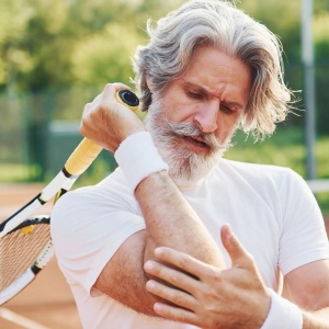 Epicondilite (gomito del tennista) – pubalgia – fascite plantare