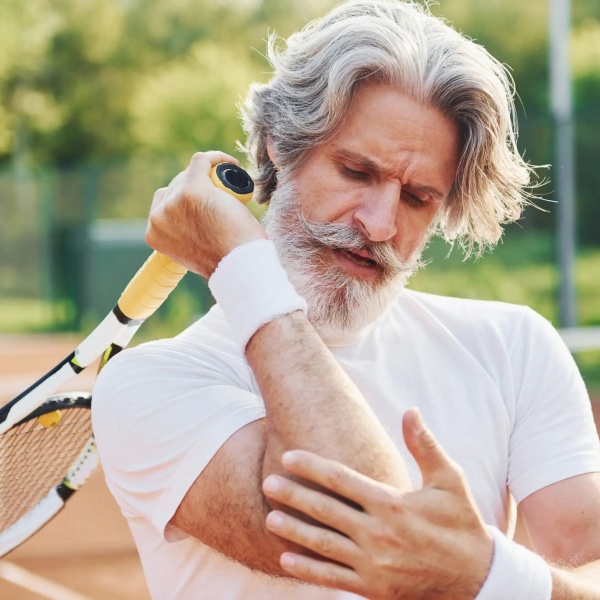 Epicondilite (gomito del tennista) – pubalgia – fascite plantare